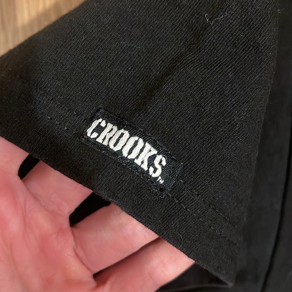 Crooks& Castles bullets graphic tee size M - Picture 3 of 5